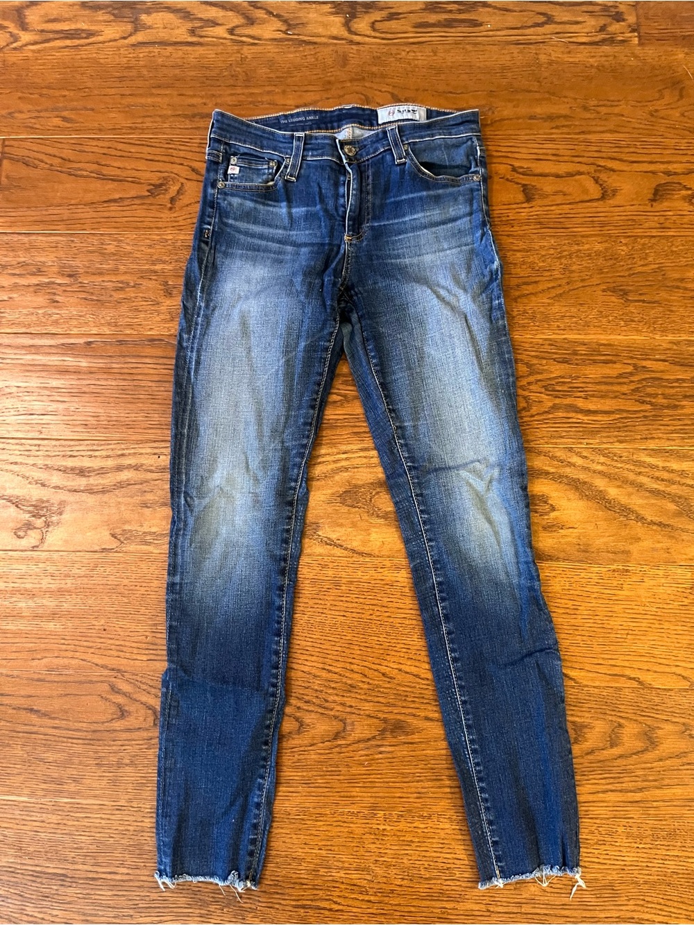 Ag Adriano Goldschmied Women's Dark Blue Skinny Jeans